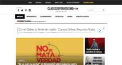 Desktop Screenshot of clasesdeperiodismo.com